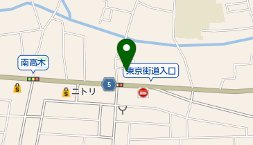 Honda Cars東京中央東大和店の地図画像