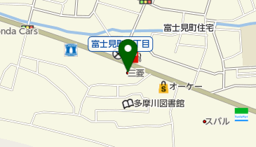 東日本三菱自動車販売立川店の地図画像