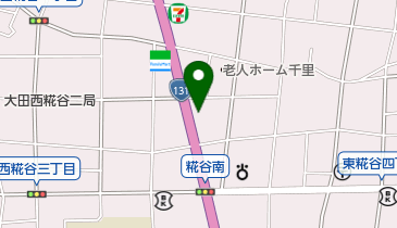 大田三菱自動車販売大田店の地図画像