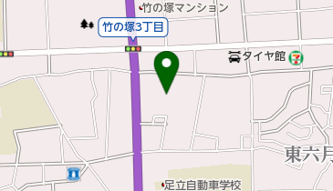 南関東ふそう足立サービスセンターの地図画像