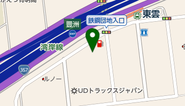 南関東ふそう東雲サービスセンターの地図画像