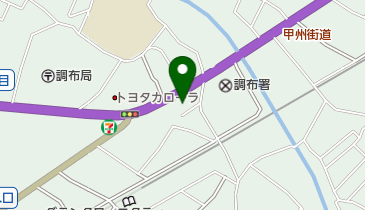 関東マツダ国領店の地図画像