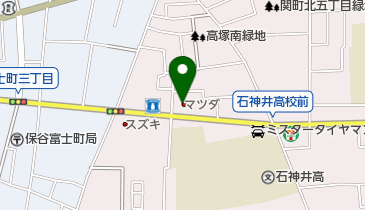 関東マツダ石神井店の地図画像