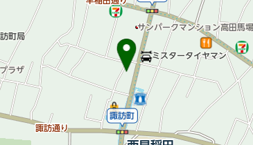 関東マツダ高田馬場店の地図画像