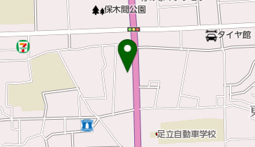 東京スバル竹の塚店の地図画像