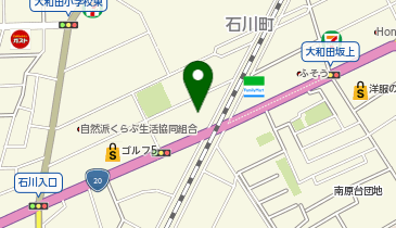 東京スバル大和田店の地図画像