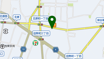 東京スバル田無店の地図画像