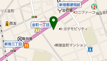 いすゞ自動車首都圏葛飾支店の地図画像