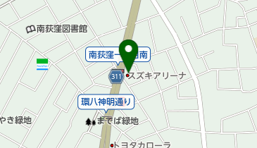 スズキ自販東京スズキアリーナ杉並の地図画像