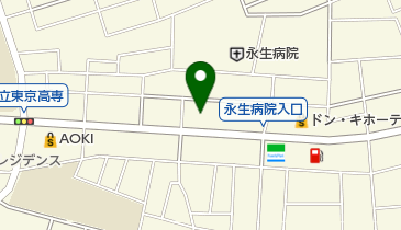 スズキ自販南東京スズキアリーナめじろ台の地図画像