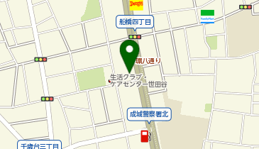 ガリバー世田谷成城店の地図画像