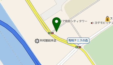 ガリバーLIBERALAお台場の地図画像