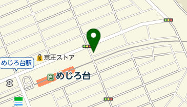 YOU SHOPめじろ台の地図画像