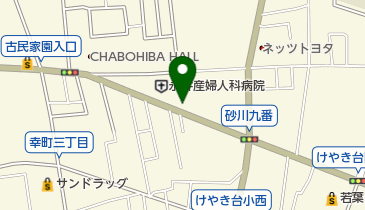 タマショッププライムの地図画像