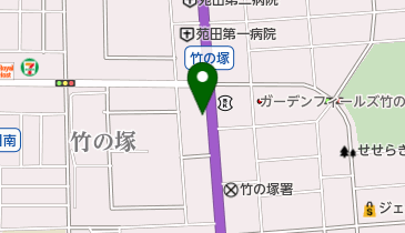 THS竹ノ塚の地図画像