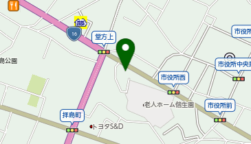 レッドバロン昭島の地図画像