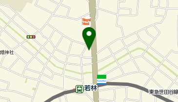 モトランド世田谷店の地図画像