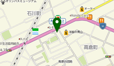レッドバロン八王子本店の地図画像