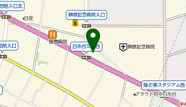 レッドバロン府中の地図画像