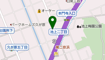 山崎商会の地図画像