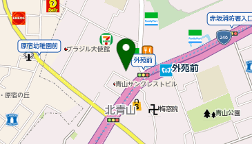 BMW青山スクエアの地図画像