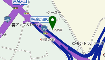 BMW東名横浜の地図画像