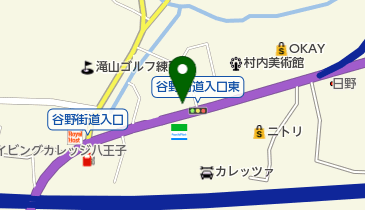 MINI八王子の地図画像