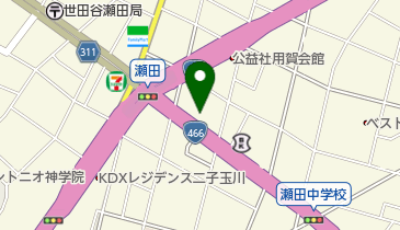 MINI世田谷の地図画像