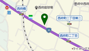 ジープ府中の地図画像