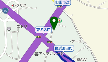 ジープ東名横浜の地図画像