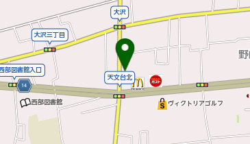 ジャガー三鷹の地図画像