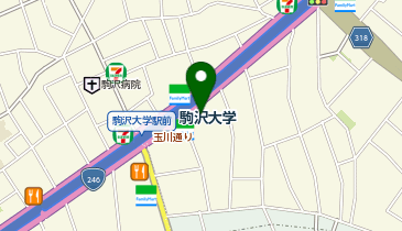 ルノー世田谷の地図画像