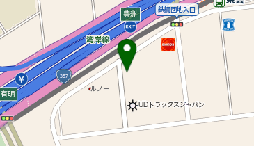 VOLVO SELEKT豊洲/サービスショップ(東雲)の地図画像