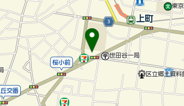 フィアット世田谷の地図画像