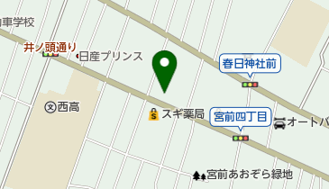 フィアット杉並の地図画像