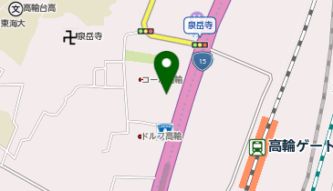 ポルシェセンター高輪の地図画像