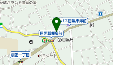 フォルクスワーゲン目黒の地図画像