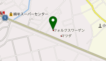 フォルクスワーゲン小平の地図画像