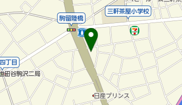 フォルクスワーゲン東京世田谷の地図画像