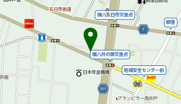 メルセデス・ベンツ杉並中央の地図画像