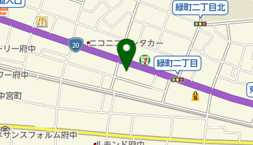 メルセデス・ベンツ府中 サーティファイドカーセンターの地図画像