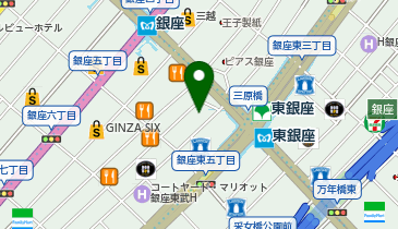 スターズ@メルセデス・ベンツ銀座の地図画像