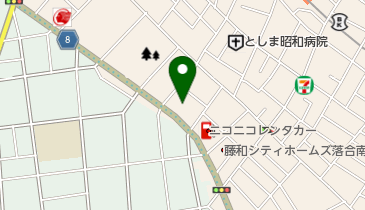 宮園輸入車販売メルセデス・ベンツ中野豊島サービスセンターの地図画像