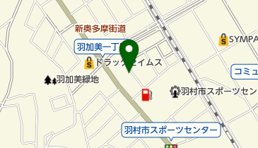 トヨタS&D西東京U-Car羽村店の地図画像
