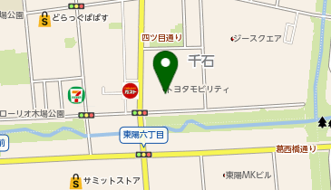 トヨタモビリティ東京U-Car深川店の地図画像
