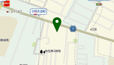 トヨタモビリティ東京オートギャラリー小平plusの地図画像