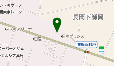 日産プリンス西東京レッドステーション青梅店の地図画像
