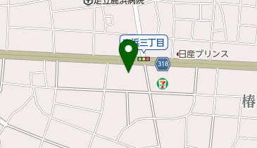 日産東京U-Carひろば鹿浜店の地図画像