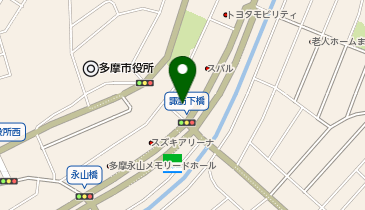 日産東京U-Carひろば多摩店の地図画像
