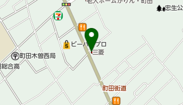 東日本三菱自動車販売町田店の地図画像